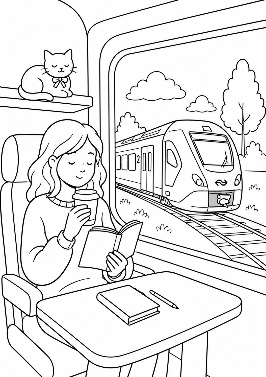 Voorbeeldillustratie — Openbaar vervoer