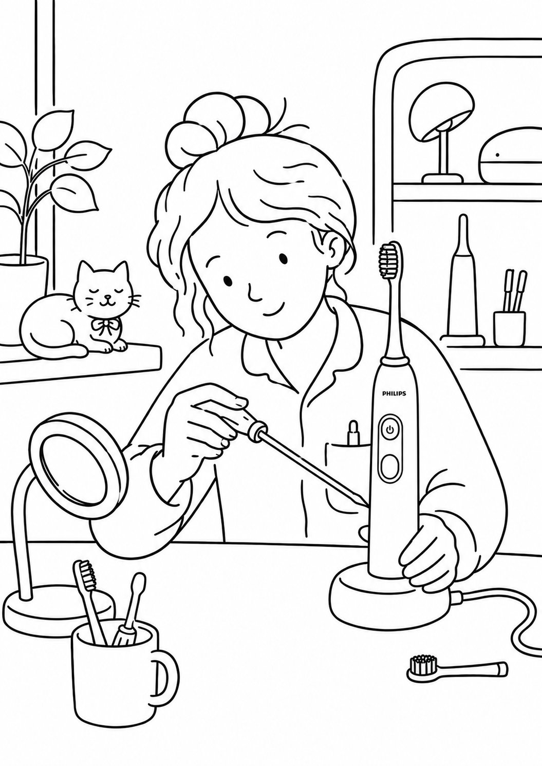 Voorbeeldillustratie — Consumentenelektronica